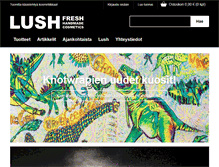 Tablet Screenshot of lush.fi